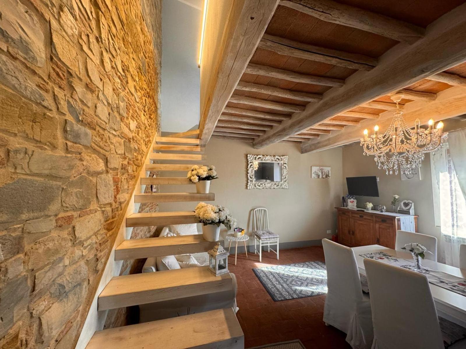 Dolce Cuore Luxe Apartment Chianti Florence Male Romantyczne Mieszkanie San Donato in Poggio Exterior foto